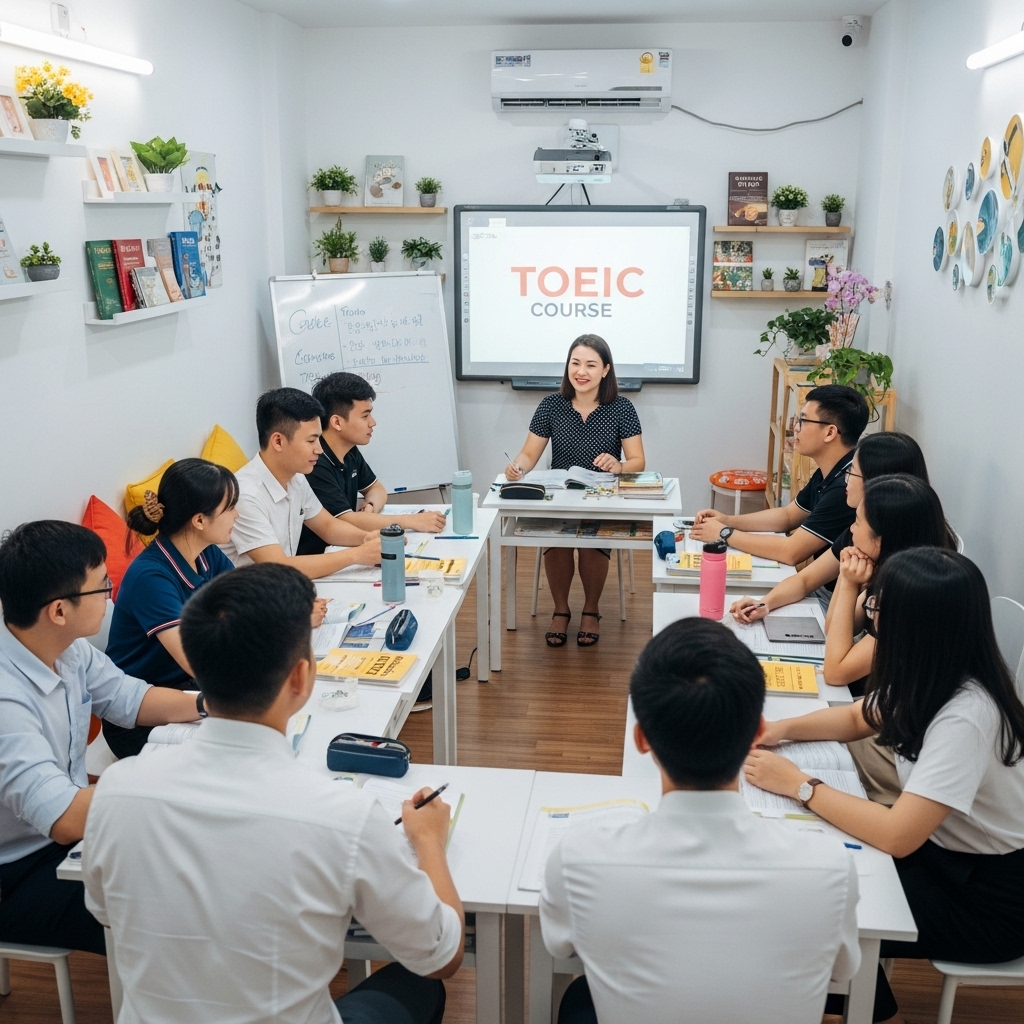 Học viên TOEIC tại SJE